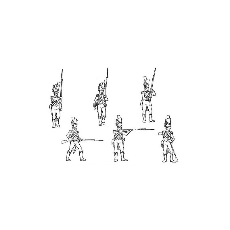 Figurine INFANTERIE L. CARABINIERS 1/32