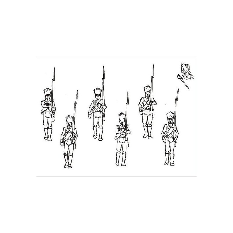 Figurine INFANTERIE PRUSSIENNE 1/72