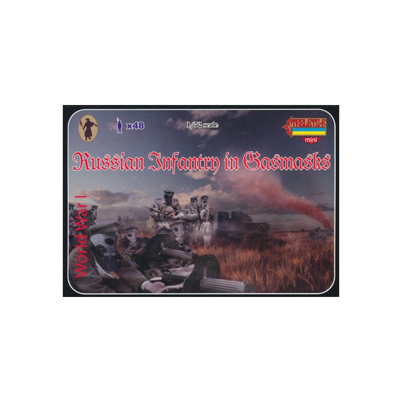 Figurine INFANTERIE RUSSE MASQUE 1/72