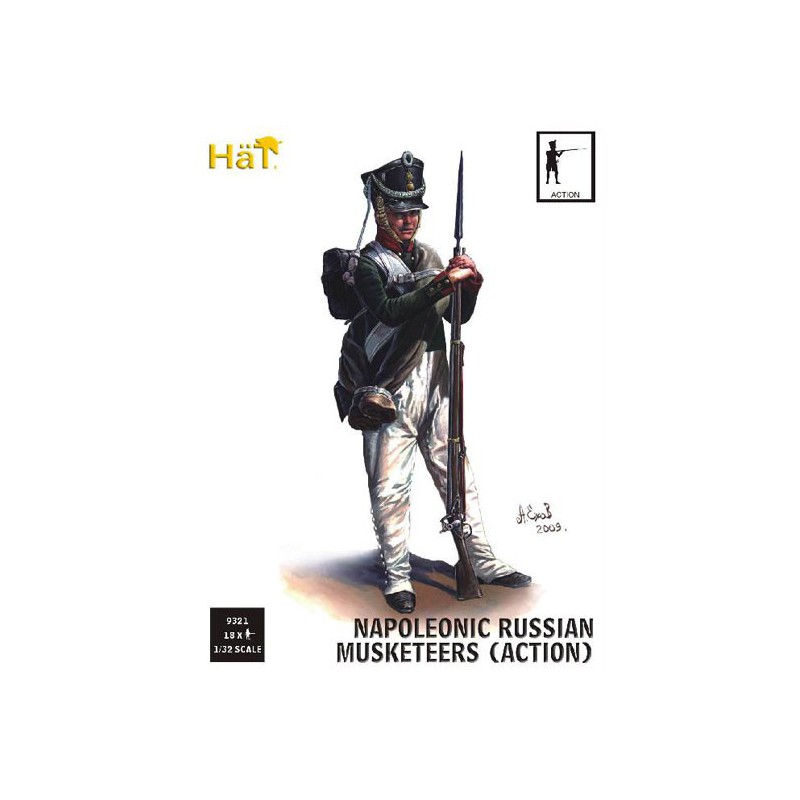 Figurine INFANTERIE RUSSE ACTION 1/32