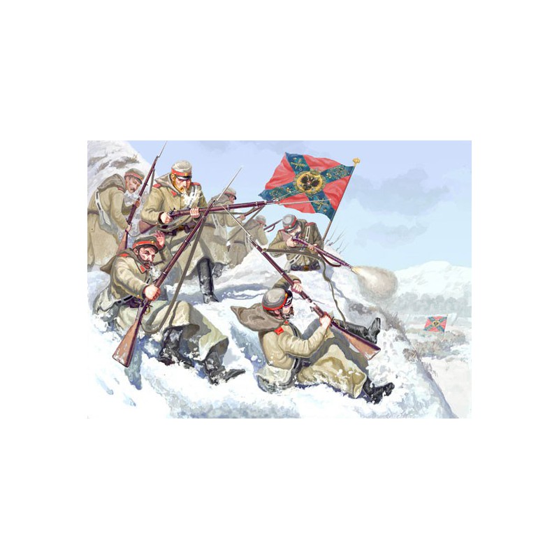 Figurine Infanterie Russe Hiver 1/72