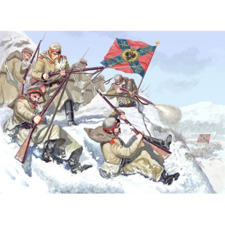 Figurine Infanterie Russe Hiver 1/72