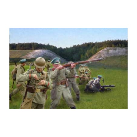 Russische Infanterie -Figur im Sommer 1/72 | Scientific-MHD