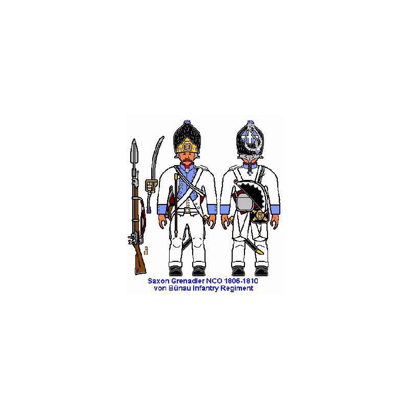 Figurine INFANTERIE SAXONNE 1806 1/72