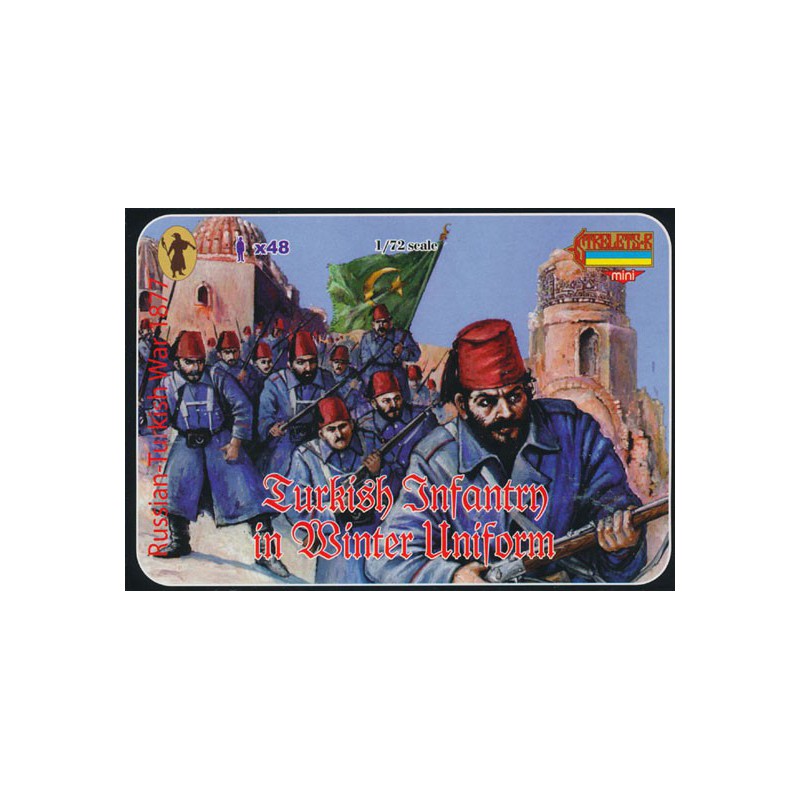 Figurine INFANTERIE TURQUE 1877 1/72