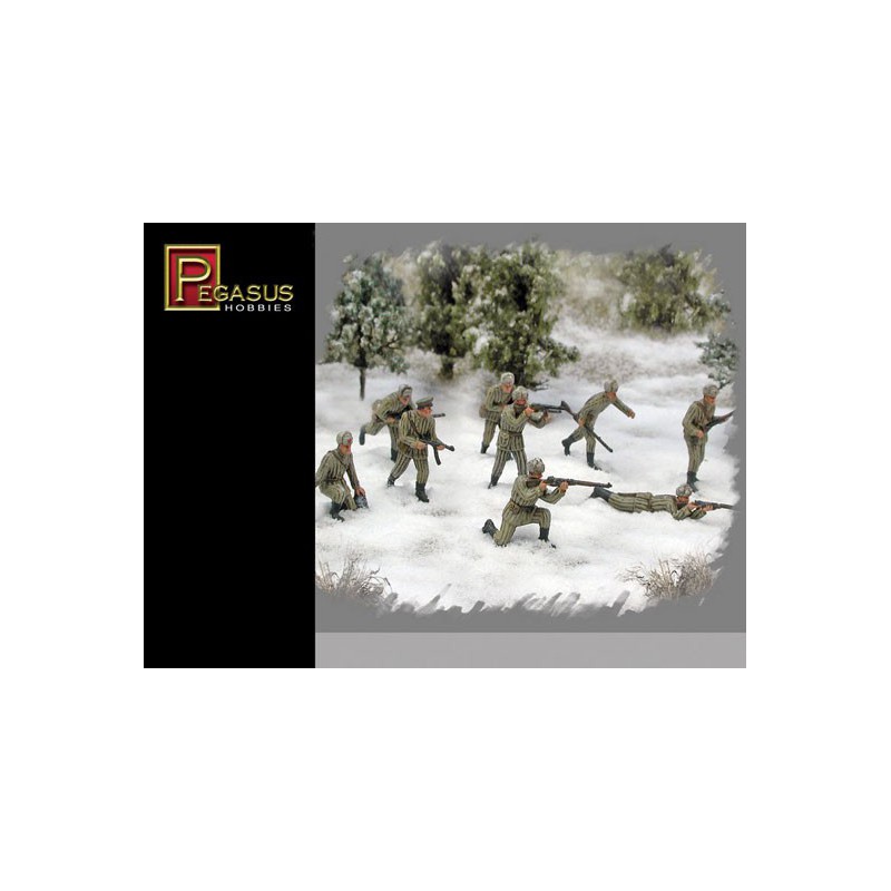 Figurine INFANT. RUSSE HIVER WWII 1/72