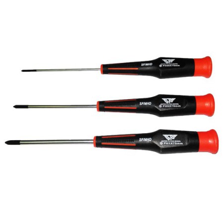 Screwdriver for model game of 3 screwdrivers Phillips 00/0/1 | Scientific-MHD