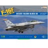 Maquette d'avion en plastique F-16F Block 601/48