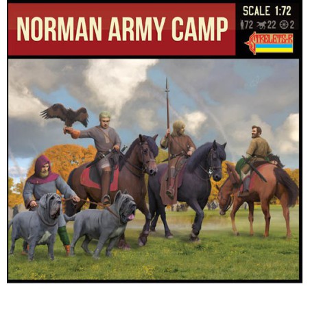 Norman Army Camp 1/72 figurine | Scientific-MHD