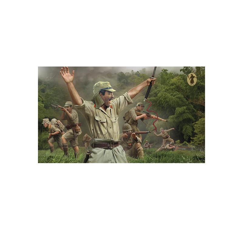 Figurine Japonais Uniforme Tropical 1/72