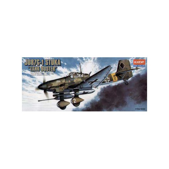 Maquette d'avion en plastique Ju-87G Stuka 1/72 Maquette d'avion en plastique Ju-87G Stuka 1/72