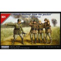 Figurine Kursk Allemands Front Est 1/35