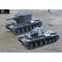 KV-1 & KV-2Russes 1/72 Plastikstar | Scientific-MHD