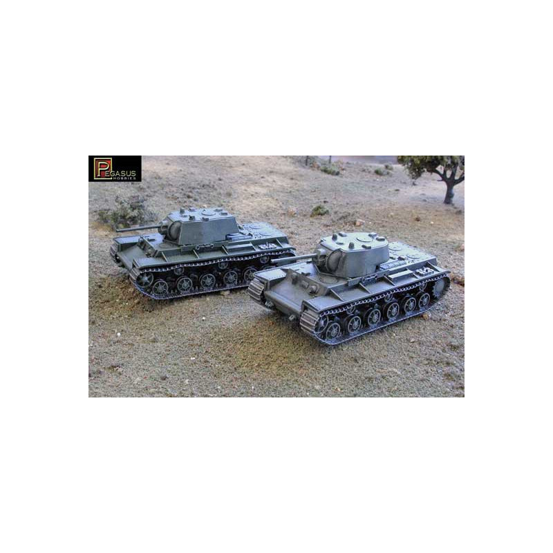 Maquette de Char en plastique KV-1 LATE 1/72