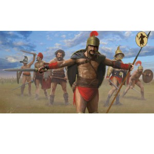 Armée Spartacus 28mm – Ennemis Romains Anciens – 1st Corps – Métal – Peints Pro