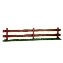 Diorama model mounted and painted wooden barriers (6pcs) 1/48 | Scientific-MHD