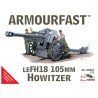 Maquette de Char en plastique LE FH18 105mm Howitzer 1/72