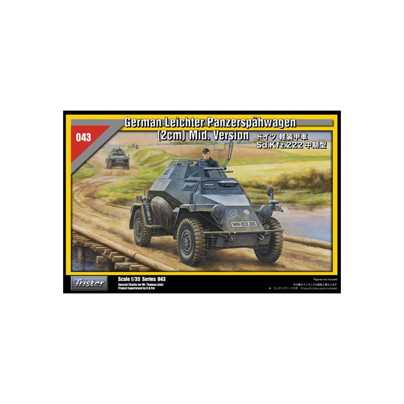 Maquette de Char en plastique Leichter Panzer... 1/35