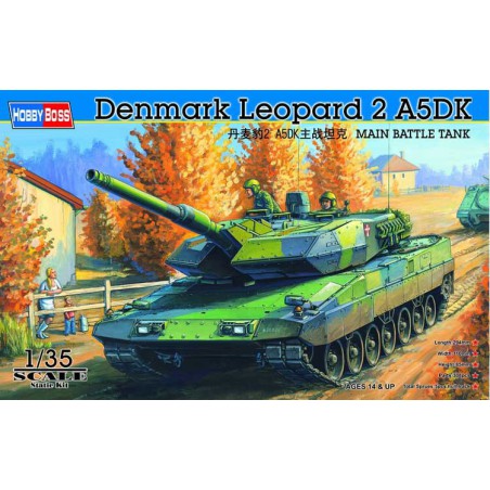 Maquette de Char en plastique Leopard II A5DK German Ar.1/35
