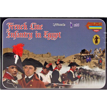 Figurine Ligne Française en Egypte 1/72