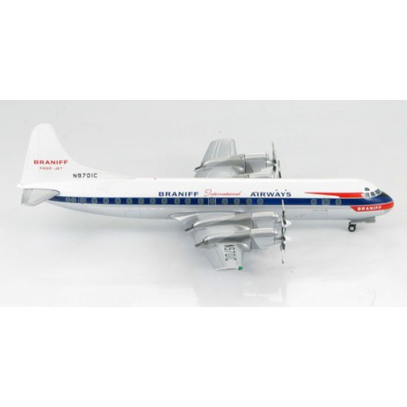 Miniature d'avion Die Cast au 1/200 L-188 Electra1/200