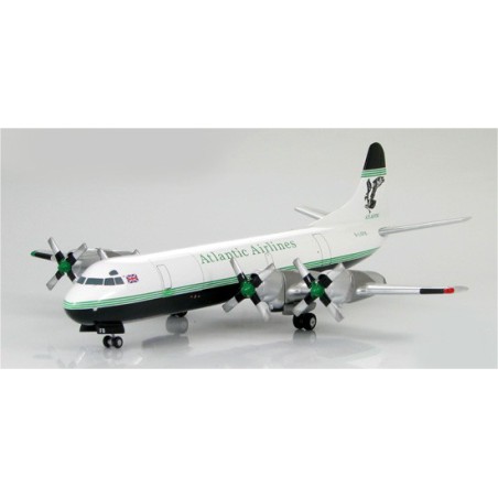 Miniature d'avion Die Cast au 1/200 L-188 Electra Atlantic Airline