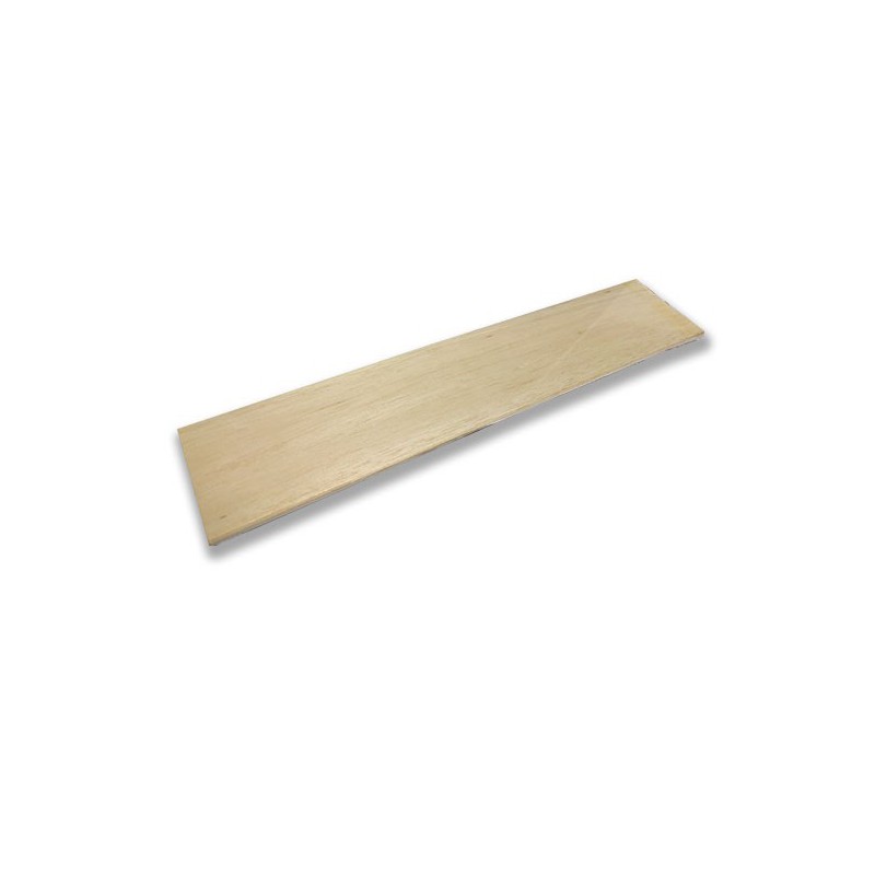 Matériau de bois Lot de 7 demi-Planches de Balsa500 x 100 x 1 mm
