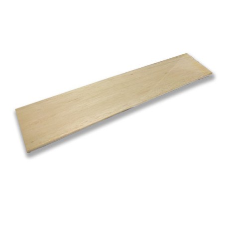 Matériau de bois Lot de 7 demi-Planches de Balsa500 x 100 x 1 mm