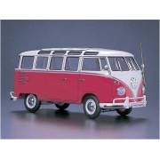 Welly VW Combi T1 Bus Rouge - Miniature 1/24 - Volkswagen 1962 - Neuve