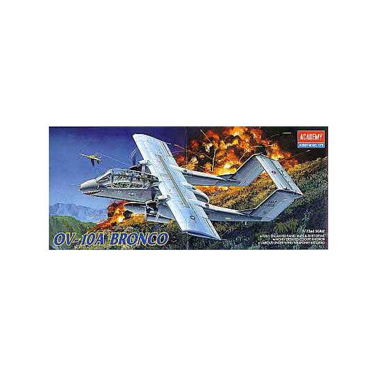 Maquette d'avion en plastique OV-10 Bronco 1/72