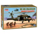 Maquette d'hélicoptère en plastique UH-60L Blackhawk Medivac 1/48