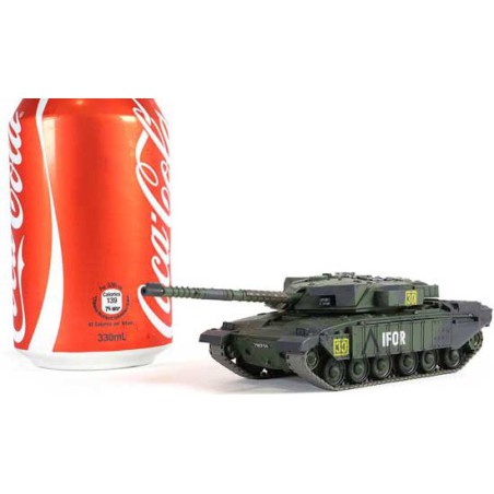 Radio -kontrollierter Wagen bei 1/72 MBT Challenger F. R/C 1/72 | Scientific-MHD