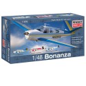 Bonanza 1/48 Plastikflugzeugmodell | Scientific-MHD