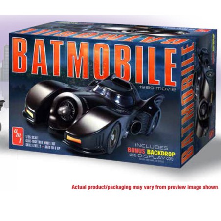 Batmobile Plastikautoabdeckung 1989 1/25 | Scientific-MHD