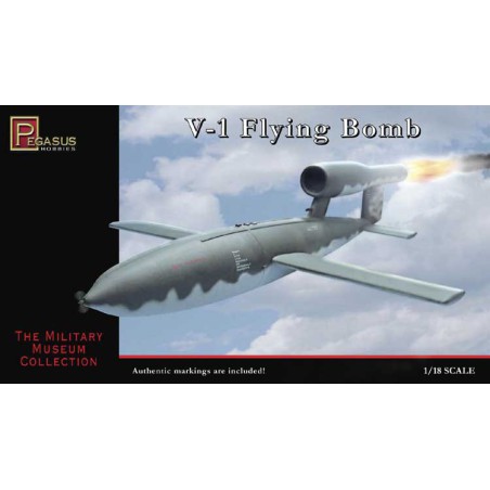 Plastic plane model V-1 Rocket1/18 flying bomb | Scientific-MHD