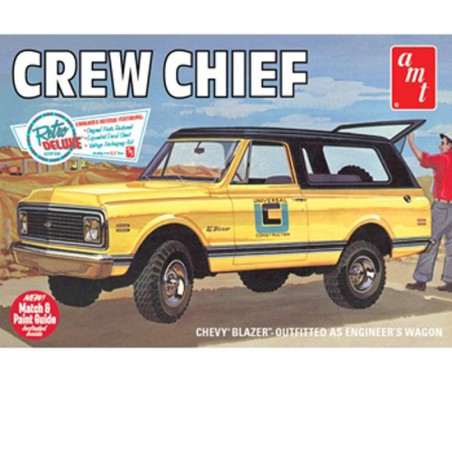 Chevy Blazer Crew Chief 1972 1/25 plastic car cover | Scientific-MHD