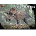 Modèle de science-fiction en plastique Triceratops 3 1/24