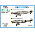 Maquette d'avion en plastique BF 109G-6 1/48