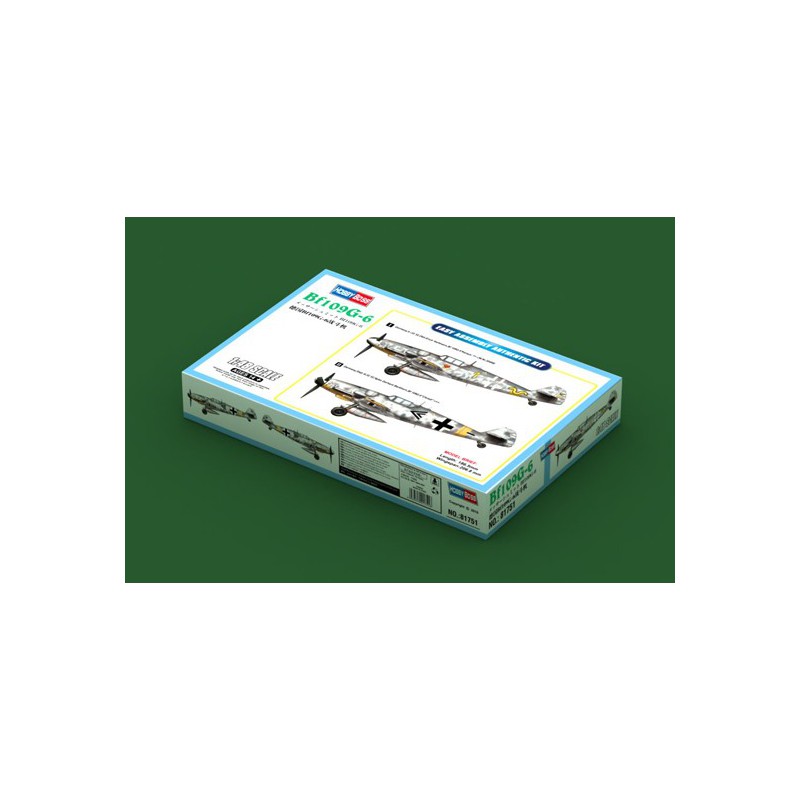 Maquette d'avion en plastique BF 109G-6 1/48