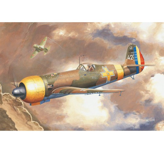 Maquette d'avion en plastique Romanian IAR-80 1/48 Maquette d'avion en plastique Romanian IAR-80 1/48