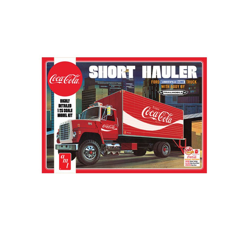 Maquette de camion en plastique FORD Coca Cola 1970 1/25