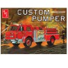 Maquette de camion en plastique American Pomper Fire Truck 1/25