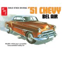 Maquette de voiture en plastique Chevy Bel Air 1951 1/25