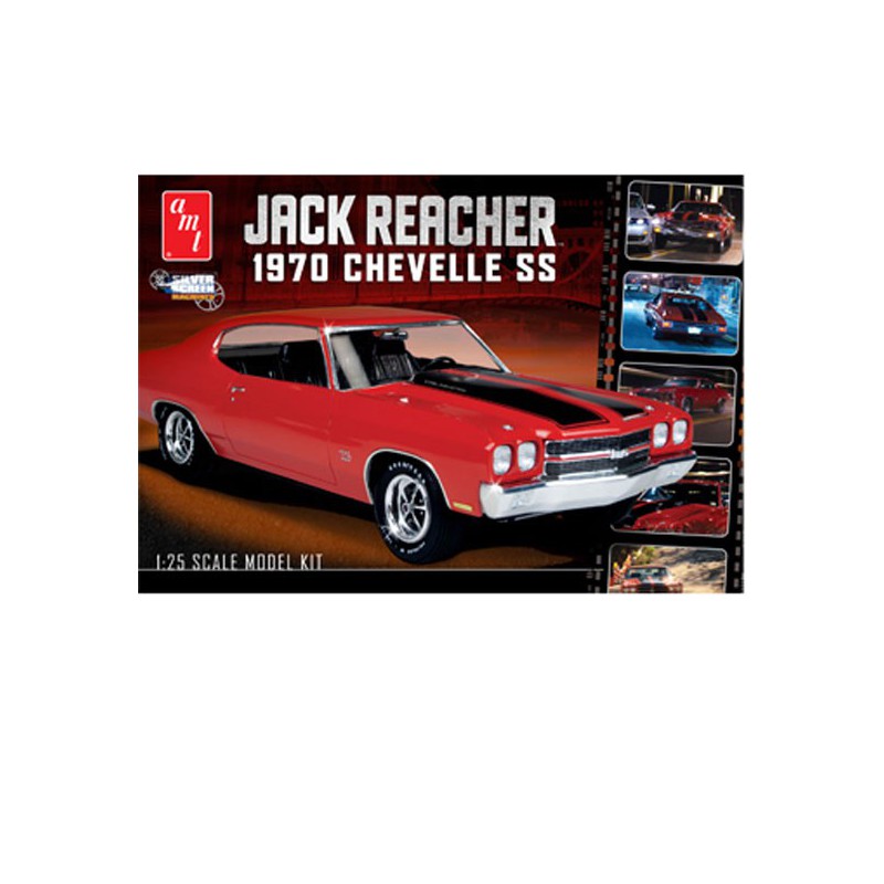 Plastic car model Jack Reacher 1970 Chevelle SS 1/25 ScientificMHD