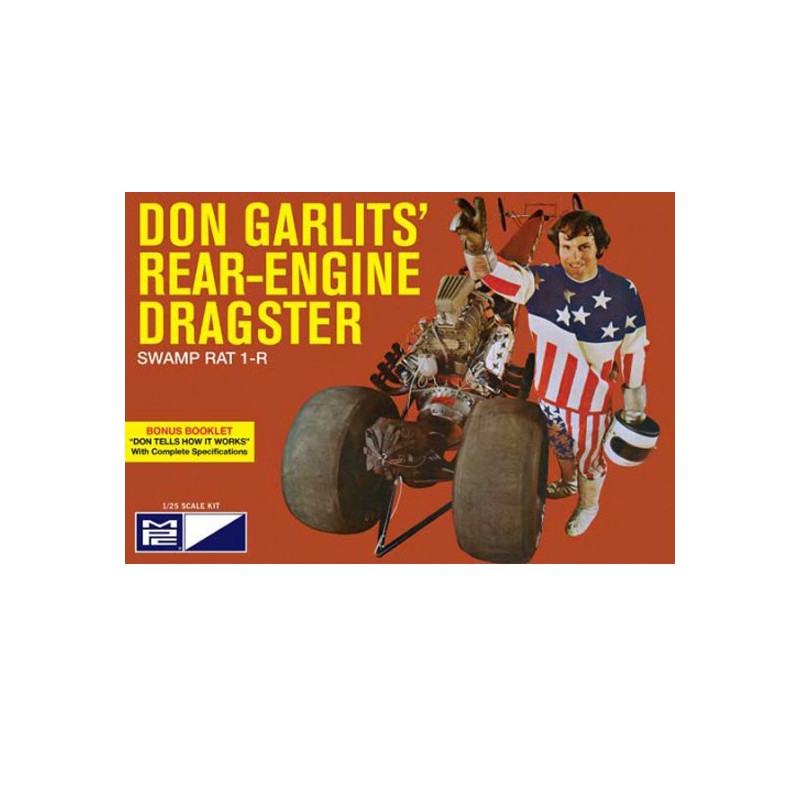 Maquette de voiture en plastique Don Garlits Rear E. Dragster 1/25