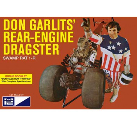 Plastic car model Don Garlits Rear E. Dragster 1/25 | Scientific-MHD