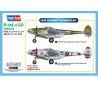 P-38L-5-LO Lightning 1/48 plastic plane model | Scientific-MHD