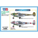 Maquette d'avion en plastique P-38L-5-LO Lightning 1/48