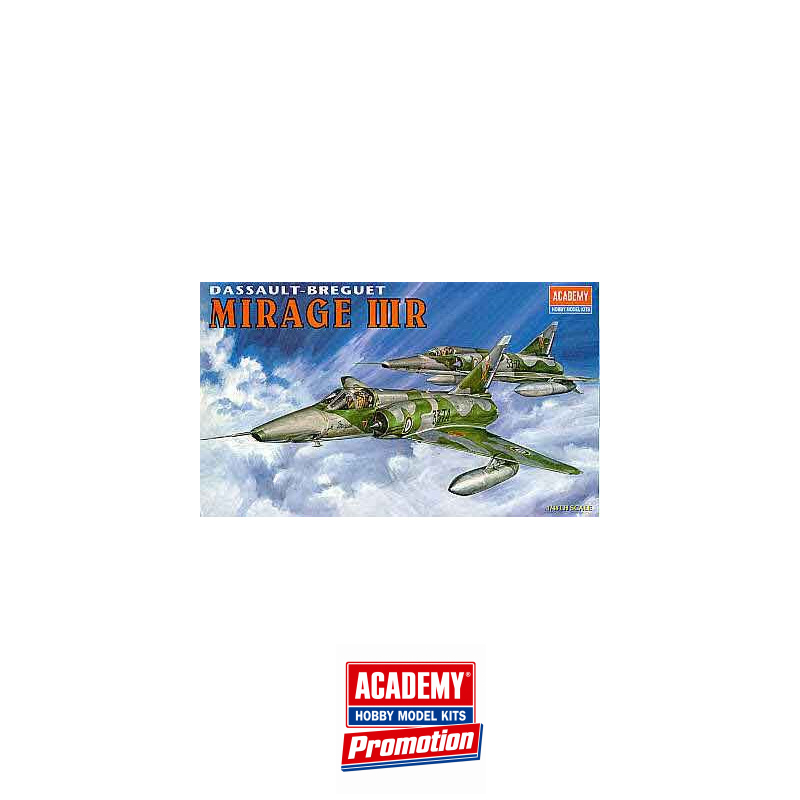 Maquette d'avion en plastique MIRAGE IIIR 1/48