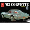 Maquette de voiture en plastique Corvette Chevy 1963 1/25